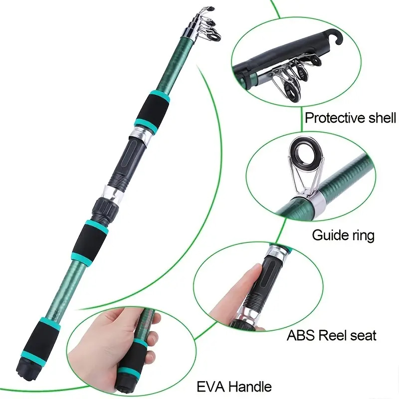 Fishing Pole Set Full Kits Wit - Fishing Rod Surf 评论和价格