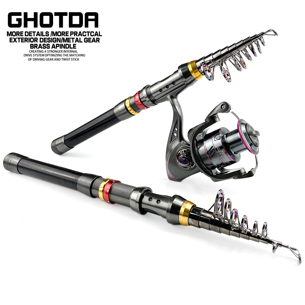 1.8-3.6m Carbon Fiber Spinning - Fishing Rod Surf 评论和价格