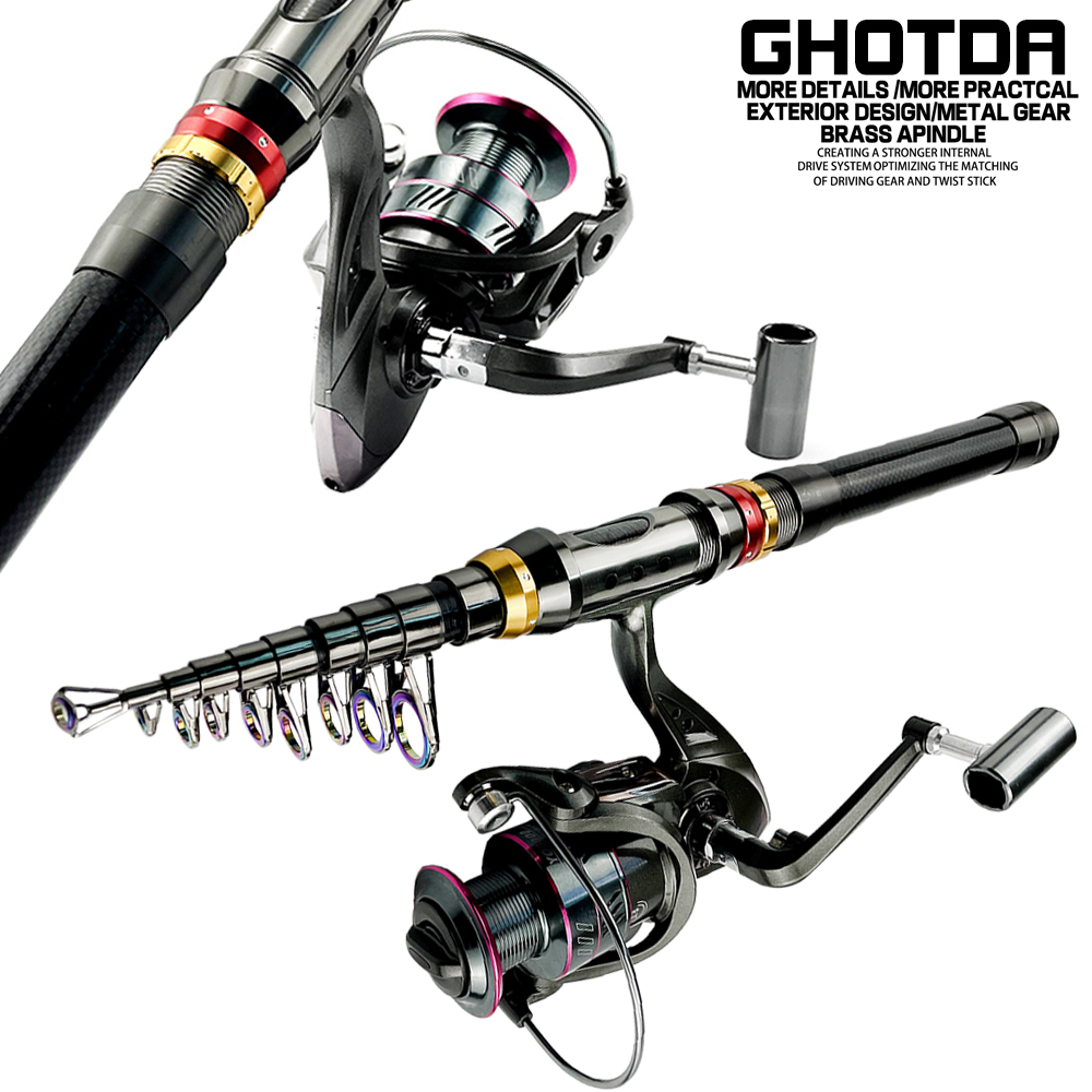 1.8-3.6m Carbon Fiber Spinning - Fishing Rod Surf 评论和价格