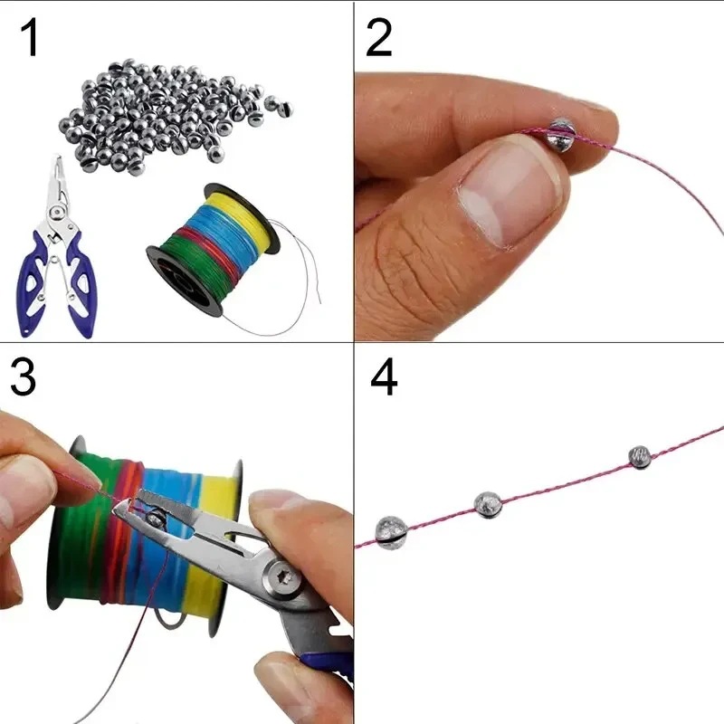 Split Shot Fishing Sinkers Wei - Fishing Rod Building Kit 评论和价格