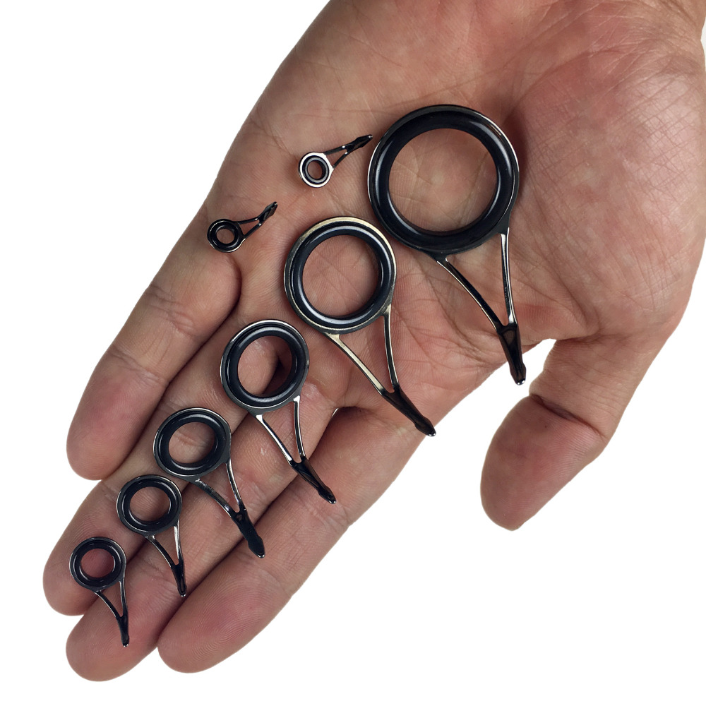 THKFISH 75pcs Fishing Rod Guid - Fishing Rod Building Kit 评论和价格