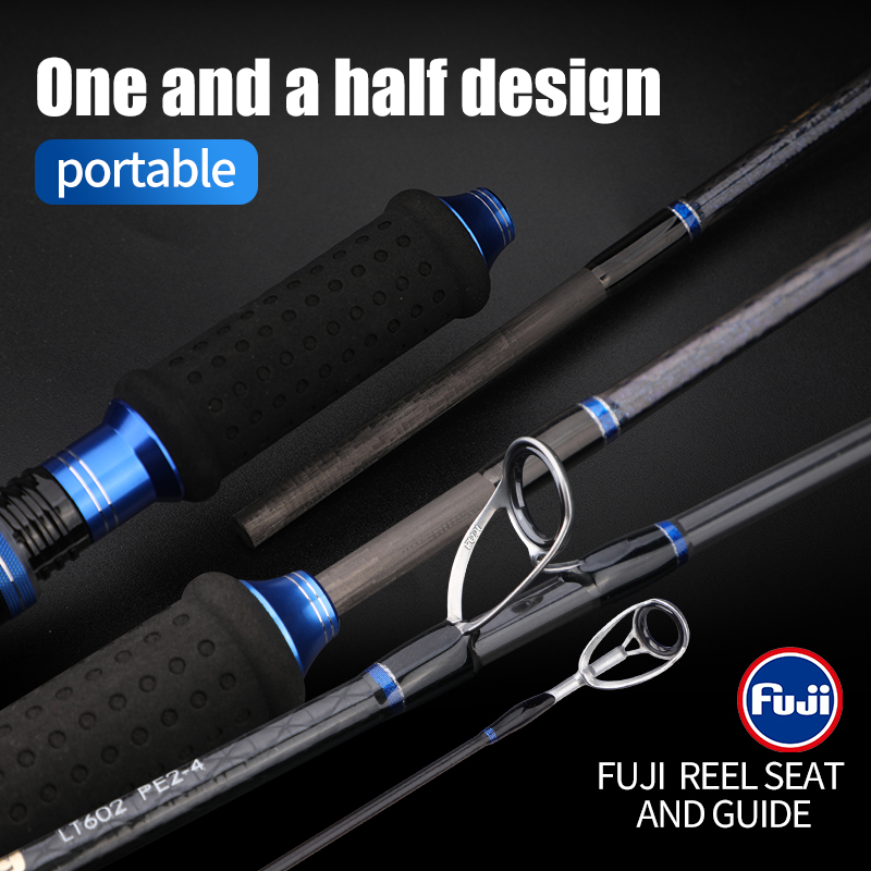 ROLLFISH Premium 2-Section Car - Fishing Rod Surf 评论和价格