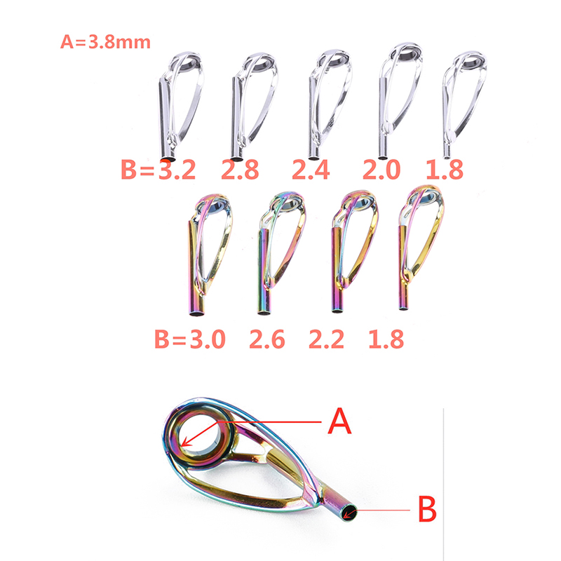 DIY Rod Building Eye Rings Gui - Fishing Rod Guide Replacement 评论和价格
